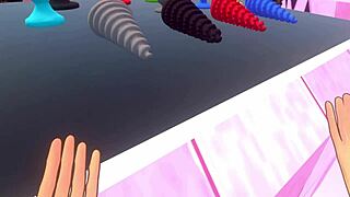 im vr masturabtin wild with dildos beads vibrators