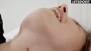 stacy cruz 19yo teen pussy penetrated deep by lover doggystyle moaning