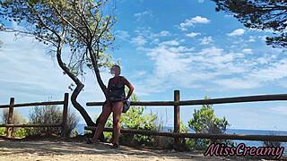 pussy flash in park strangers watch me squirt hard misscreamy