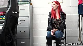 lilian stone: can i ride your security officer's monster cock deep in office?