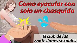 learn to cum fast with one snap in spanish sexual confessions club tutorial