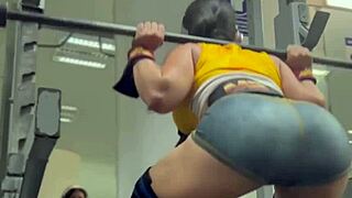 check out my sexy colombian gym ass outfit