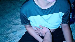 Desi village teen's tight wet pussy pounded outdoors in rough sex