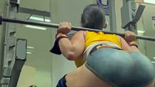 check out my sexy colombian gym ass outfit
