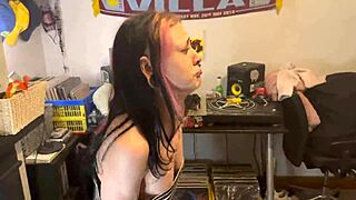 Rokky's wild piss and cum scenes swallow every sloppy drop