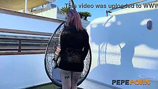 Angie babydoll's mature curves ride big chocolate cock in steamy passion