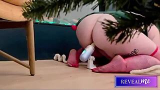 i ride my sex machine vibrator in pov curvy bbw living room bliss