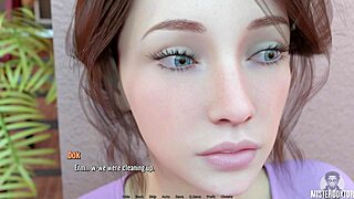 brunette slut with big tits and ass handles monster cock up close