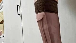 innocent teen elza kom's hidden slave cravings with strapon and heels