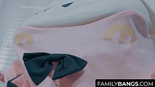 Marilyn Mansion's huge tits comfort tommy gunn's stress
