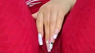 Rubbing Pussy Through Leggings Till Soaking Wet