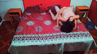 Rough pounding friends big ass wife doggystyle till creampie