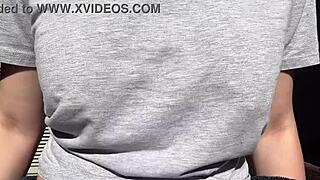 Big Boobs Bounce as Horny Milf Artemisia Loves Outdoor Thrills