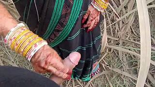 Shocking Indian Village Pissing Frenzy in Public Outdoors!