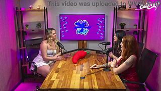 Blonde latina lesbians rip lingerie for big tits and ass play