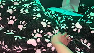 athletic babe masturbates wet shaved pussy craving to lick and fuck