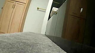 POV Wet Pussy Brunette Caught Skipping for Monster Cock Pound