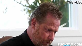 Gal and Aubree suck and fuck Elias into ecstasy