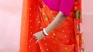 do you crave this saree-clad bbw's curvy tease?