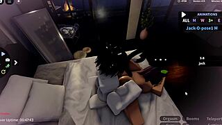 CUTE KITTY POUNDED ROUGH in Roblox Sex Frenzy