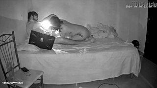 hidden cam catches slutty wife sucking neighbor dick part 3