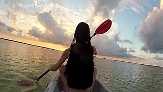 thrilling boat adventure with daring outdoor flashes