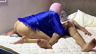 wanna see hot egyptian arab couple's intense bedroom passion?