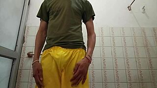 Thrilled by big cock bursting full of creamy milk