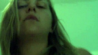 Fuck this chubby blonde's fat ass in POV!