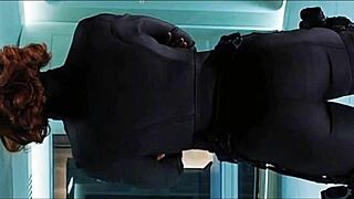 Jerk Off to Black Widow Scarlett Johansson's Hot Challenge