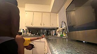 yo, throat goat thot takes bbc deep in her tight asshole
