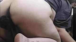 big round ass takes brutal pounding from massive bbc