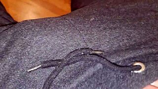 amateur handjob with massive cumshot from huge cock