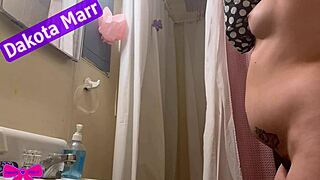 Chubby Dakota Marr Showers Lotioning Hairy Bush Tattoos Nebraska Swinger Wet Pussy Dirty Talk