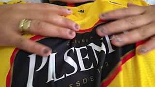 sexy barcelona milf big tits ass fucked hard with toys homemade
