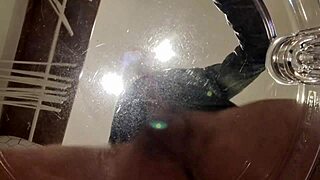 amateur handjob with massive cumshot from huge cock