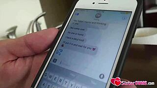 WOW ADORABLE TEEN PRANKS TWO MONSTER COCKS WITH DIRTY SUCKING FANTASY BLOWJOB