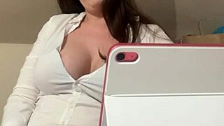 your sexy curvy secretary boss gives dirty joi jerk off instructions like mommy