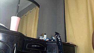 I spread my skinny ebony pussy so wide for you