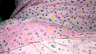 dad sneaks in to fuck tight wet pussy while wife rests