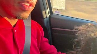 Explosive Roadhead Deepthroat In Car!