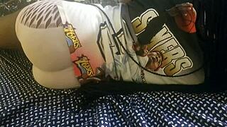 intriguing teen ass show with amateur farts