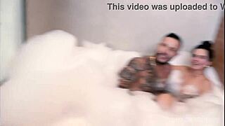 Brazilian Bathtub Muse Craves Monster Cock Tease