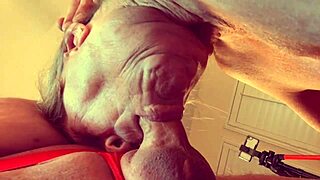 granny velma dinkley deepthroats cock in open bathrobe cosplay case
