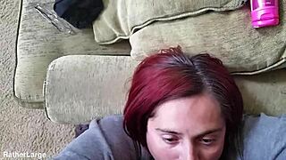 Huge titted bbw amateur slut begs for massive facial cumshot
