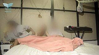 Overwhelmed by lust, slut devours boyfriend's huge cock then step-dad's in her dripping cunt