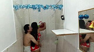 Hiring Venezuelan Maid At Christmas Leads To Wild Home Quickie