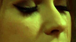 lesbian slave masturbates and fingers to intense squirting orgasm