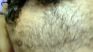 Hairy muscular Latina teases with public outdoor striptease reveal