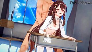 genshin impact hotties tease with anal tits and explosive cumshots in part 1
